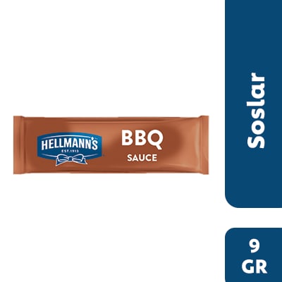 Hellmann's Porsiyonluk BBQ 9GR - Misafirlerinize gururla sunabileceğiniz Hellmann’s Lezzet Ailesi.